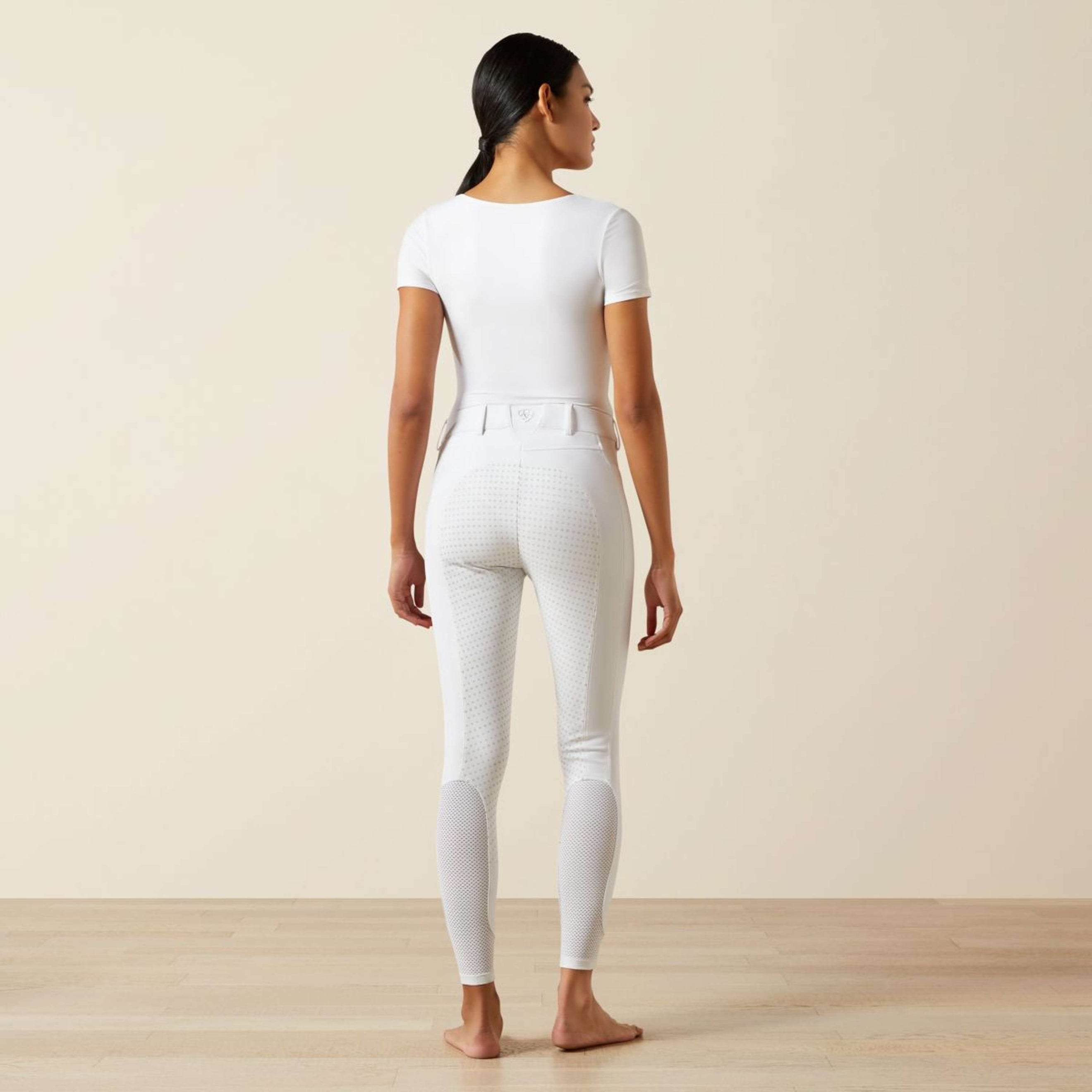 Ariat Pantalon d'Équitation Tri Factor NT Full Grip Blanc Ariat Pantalon d'Équitation Tri Factor NT Full Grip Blanc