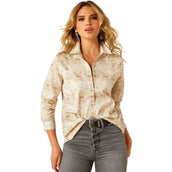 Ariat Chemise Western Billie Jean Femme Sandstone Southwest Print