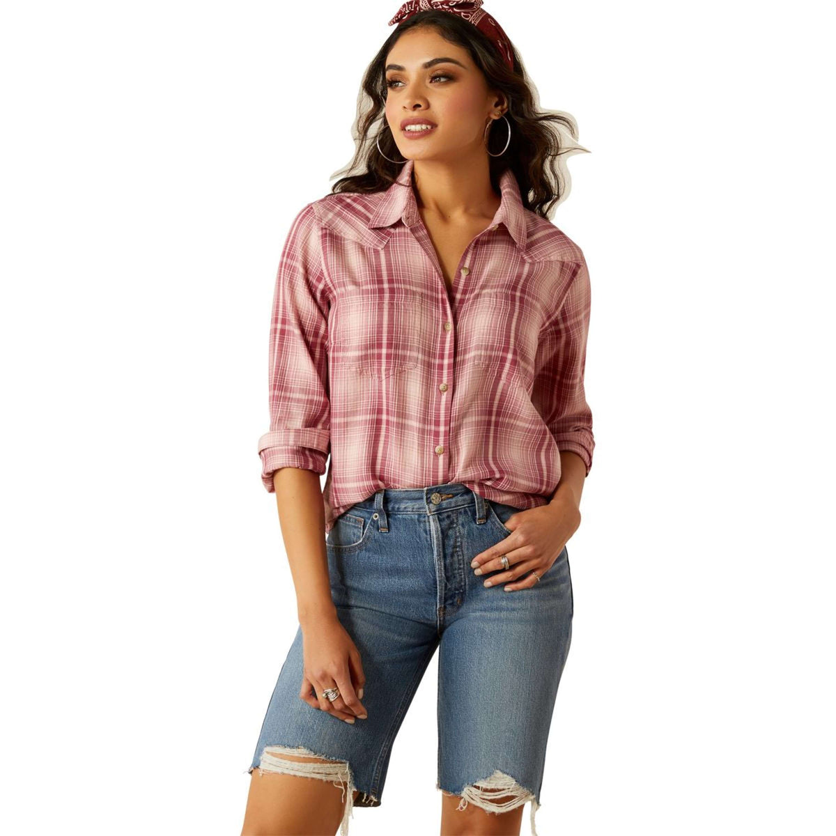 Ariat Chemise Western Billie Jean Femme Delilah Plaid