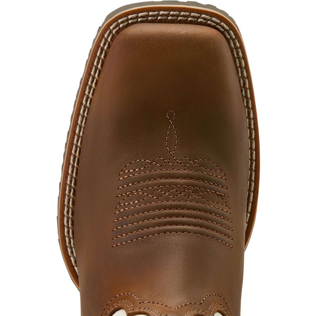 Ariat Bottes Western Hybrid Ranchwork Venttek Femme Distressed Brown/Crema