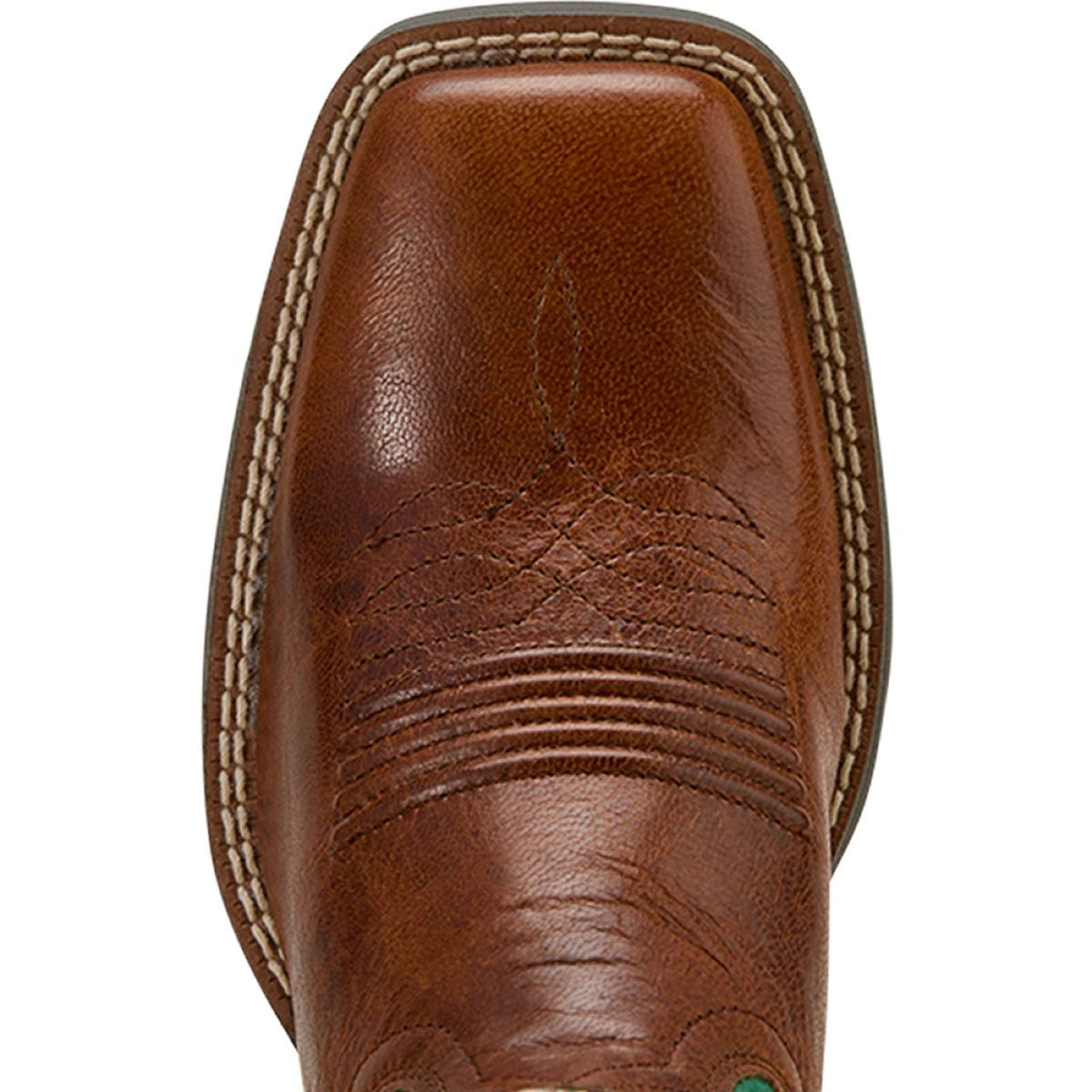 Ariat Bottes Western Round Up Stretchfit Femme Arizona Brown/Aged Jade