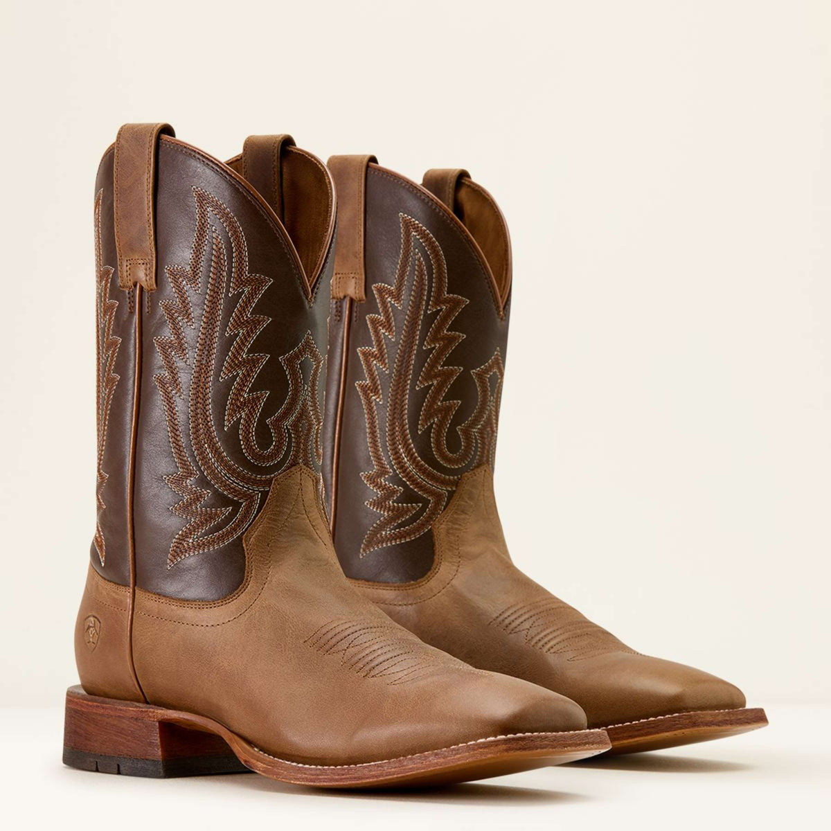 Ariat Bottes Western County Roads Hommes Wheat Tan/Santa Fe Brown