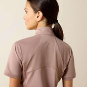 Ariat T-Shirt Soquel 1/4 Zip Baselayer Femme Ramure