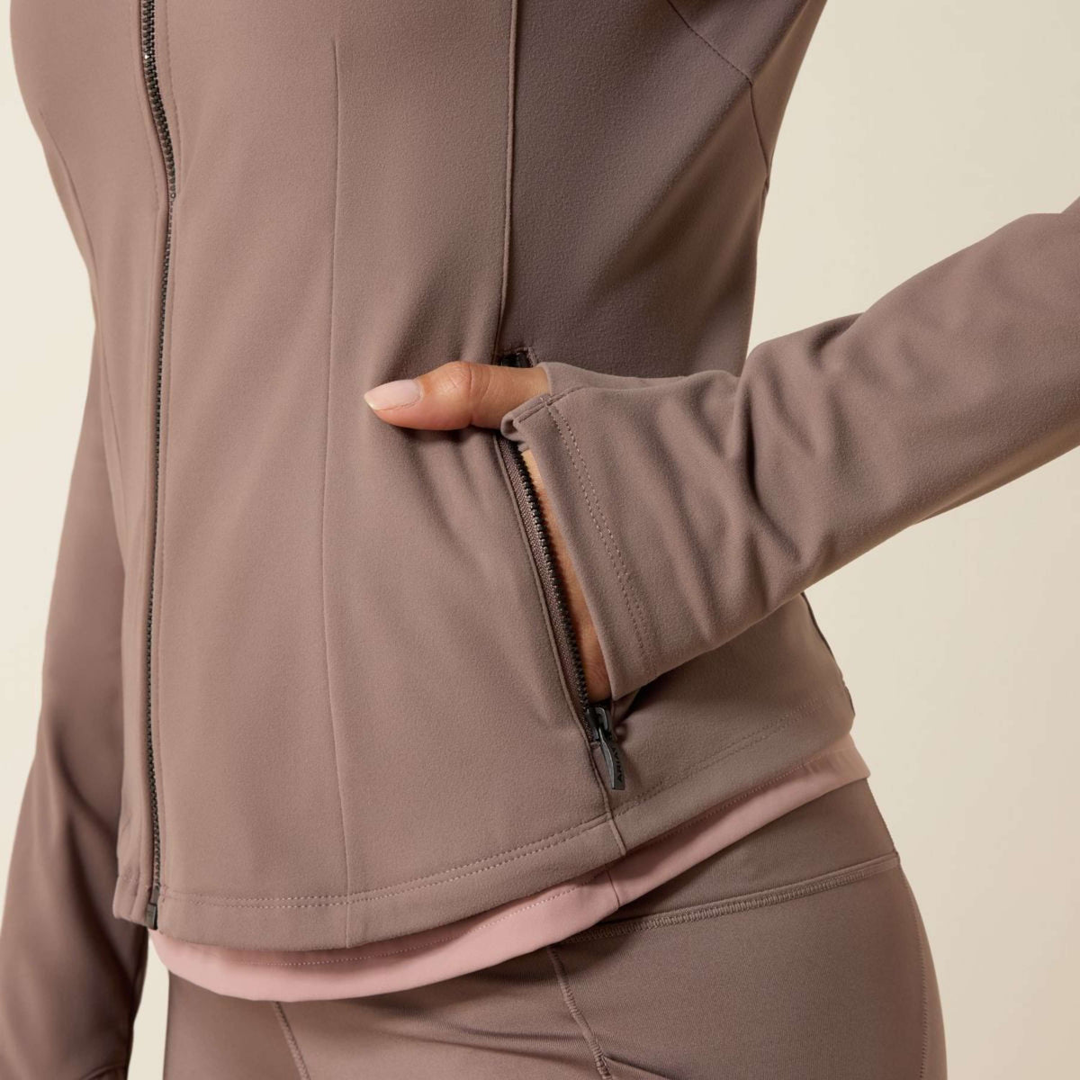 Ariat Veste Solveil Full Zip Femme Fer