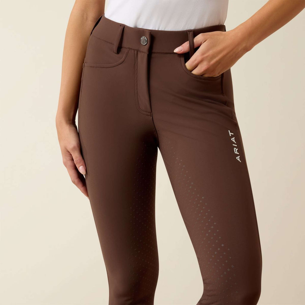 Ariat Pantalon d'Équitation Tri Factor NT Full Grip Pommel Brown