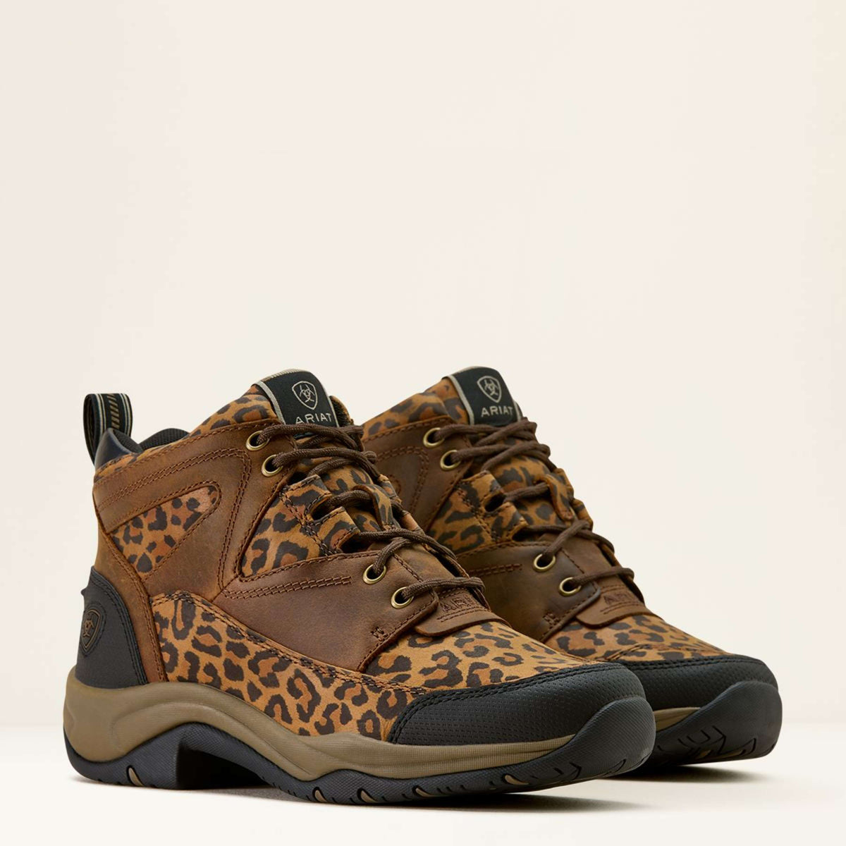 Ariat Chaussures d'Écurie Terrain Femme Washed Leopard