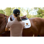Ariat T-Shirt Breathe 1/2 Zip Femme Sepia Rose