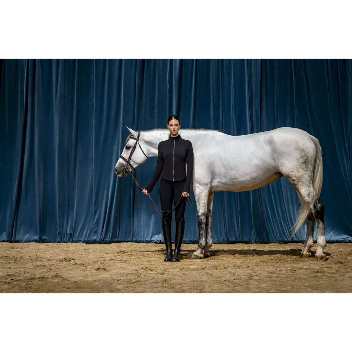 Ariat Veste Solveil Full Zip Femme Noir