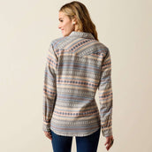 Ariat Blouse Arizona Western Femme Ombre Blue Southwest