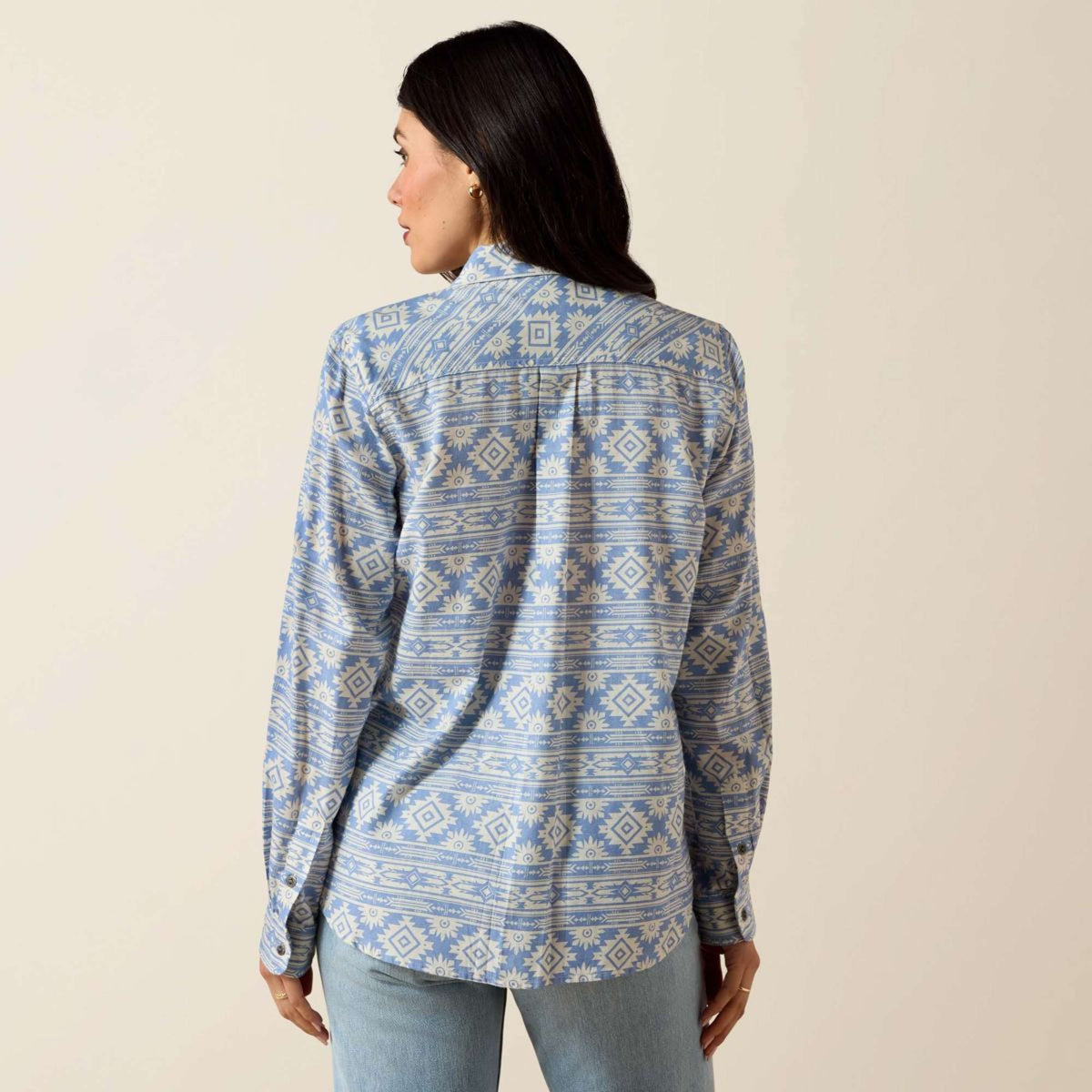 Ariat Blouse Billie Jean Femme Ashleigh Blue Crystal Southwes