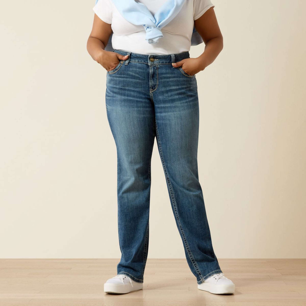 Ariat Jeans Estelle Straight Leg Femme Canadian