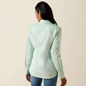 Ariat Chemise Team Kirby Longues Manches Dusty Aqua