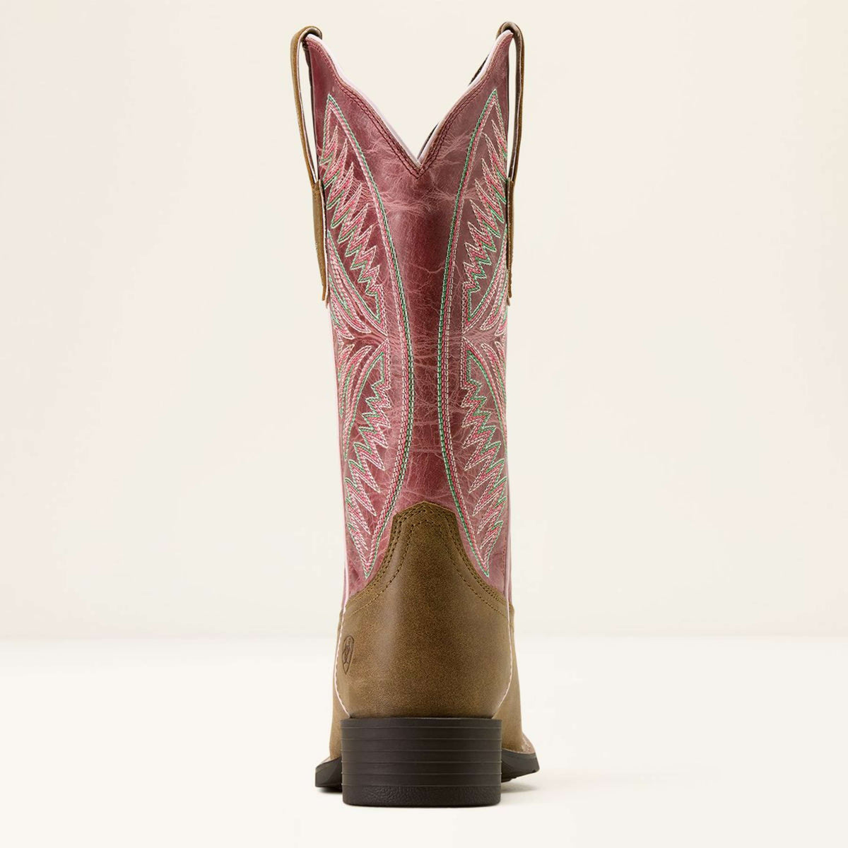Ariat Bottes Western Round Up Ruidoso Femme Brown Bomber/Dusty Rose