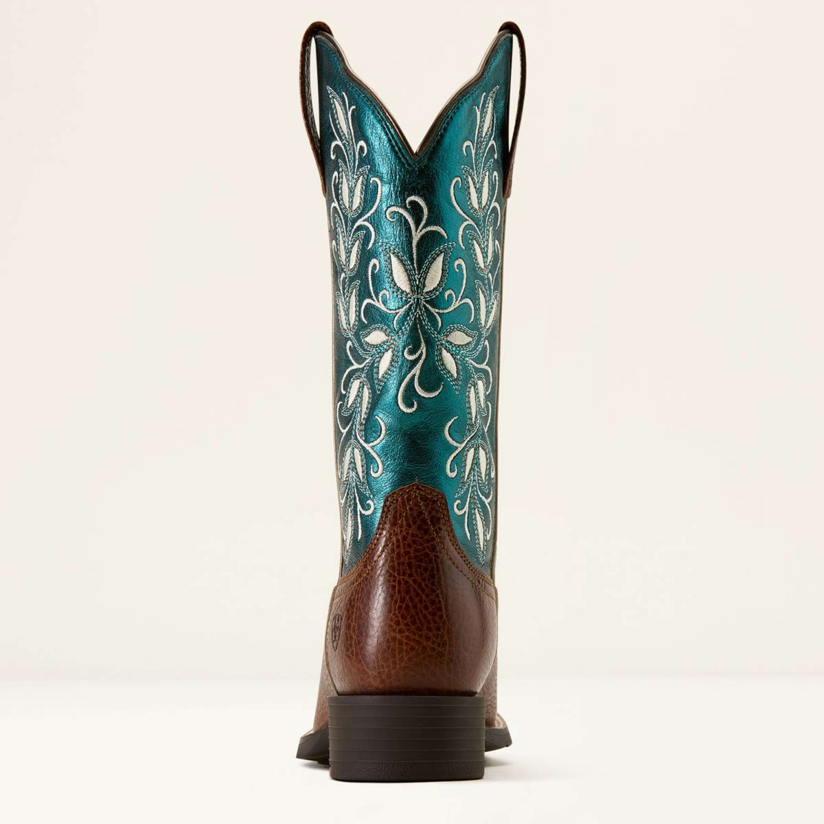 Ariat Bottes Western Round Up Holly Femme Beasty Brown/Metallic Sea