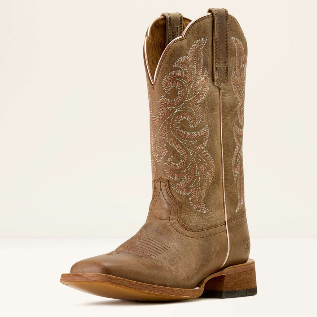 Ariat Bottes Western County Lane Femme Natural Tan