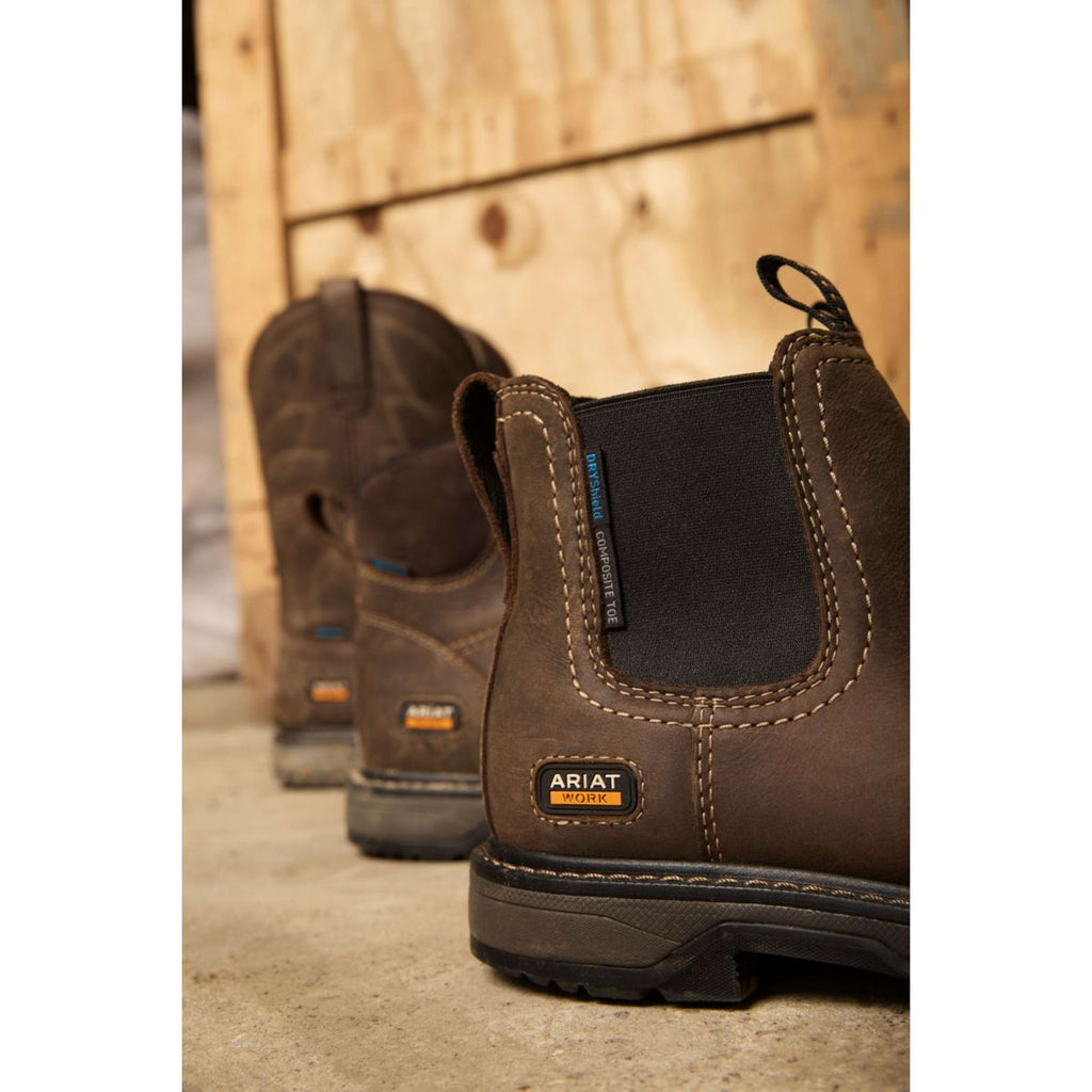 Ariat Jodhpurs Riverter Chelsea H20 Femme Marron foncé