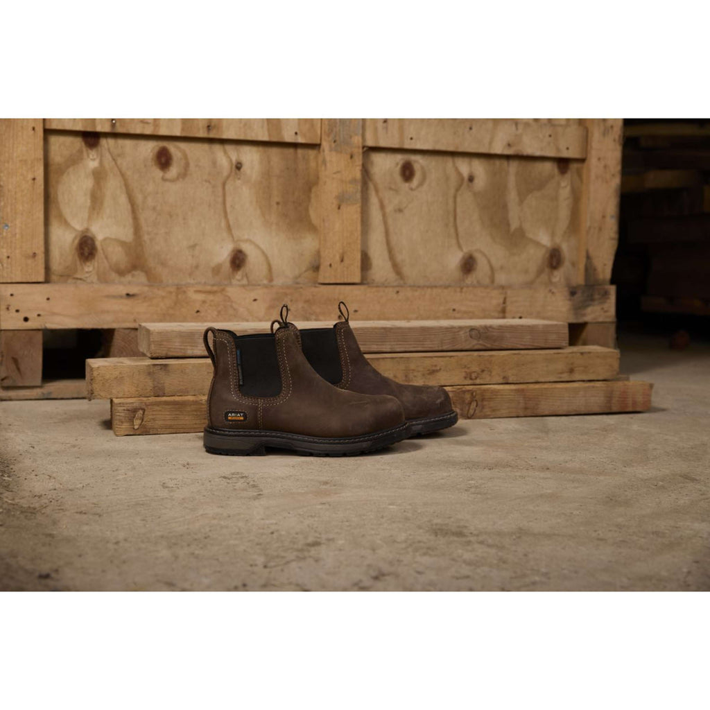Ariat Jodhpurs Riverter Chelsea H20 Femme Marron foncé