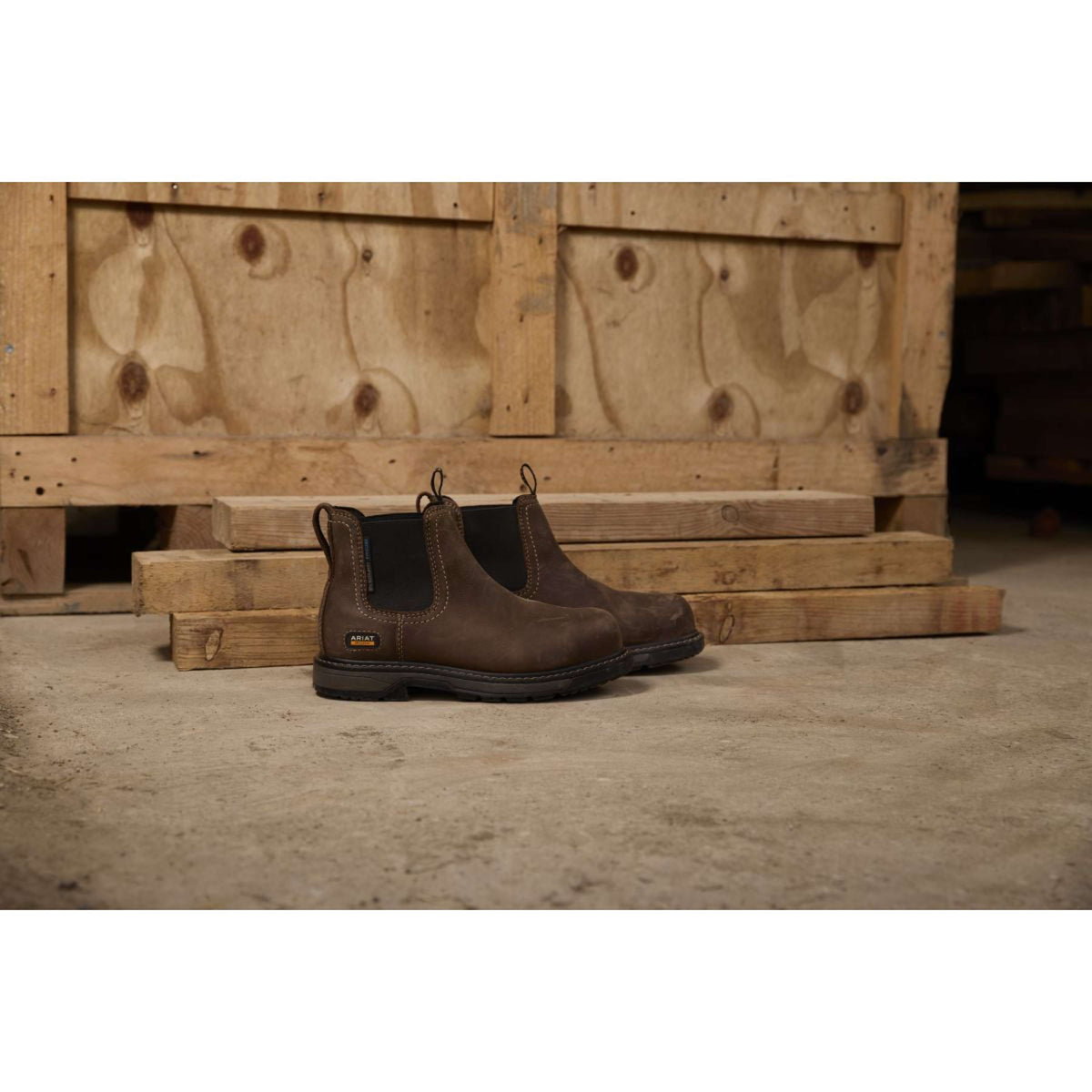 Ariat Jodhpurs Riverter Chelsea H20 Femme Marron foncé