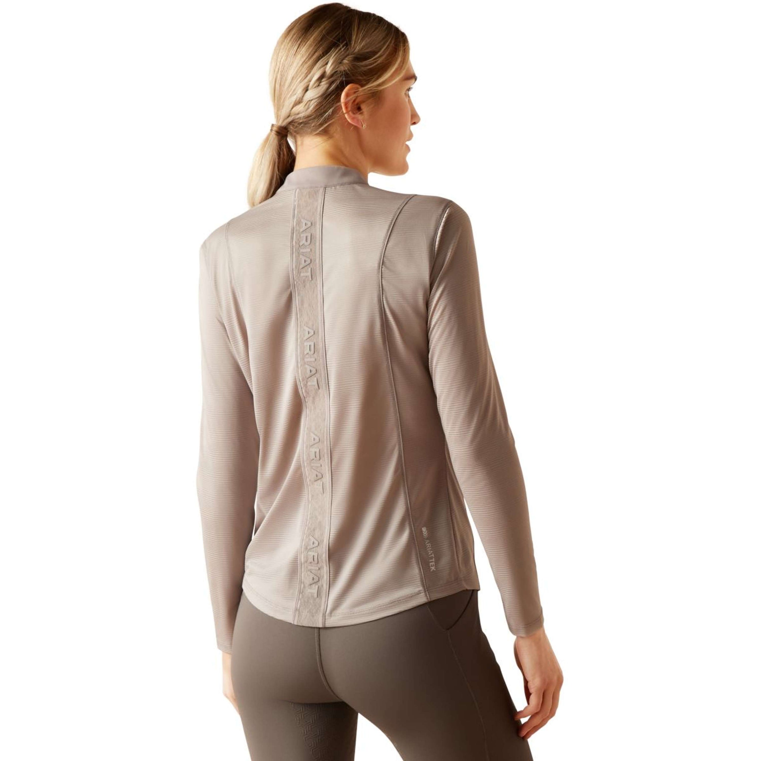 Ariat Base Layer Breathe 1/4 Rermeture Éclair Zinc