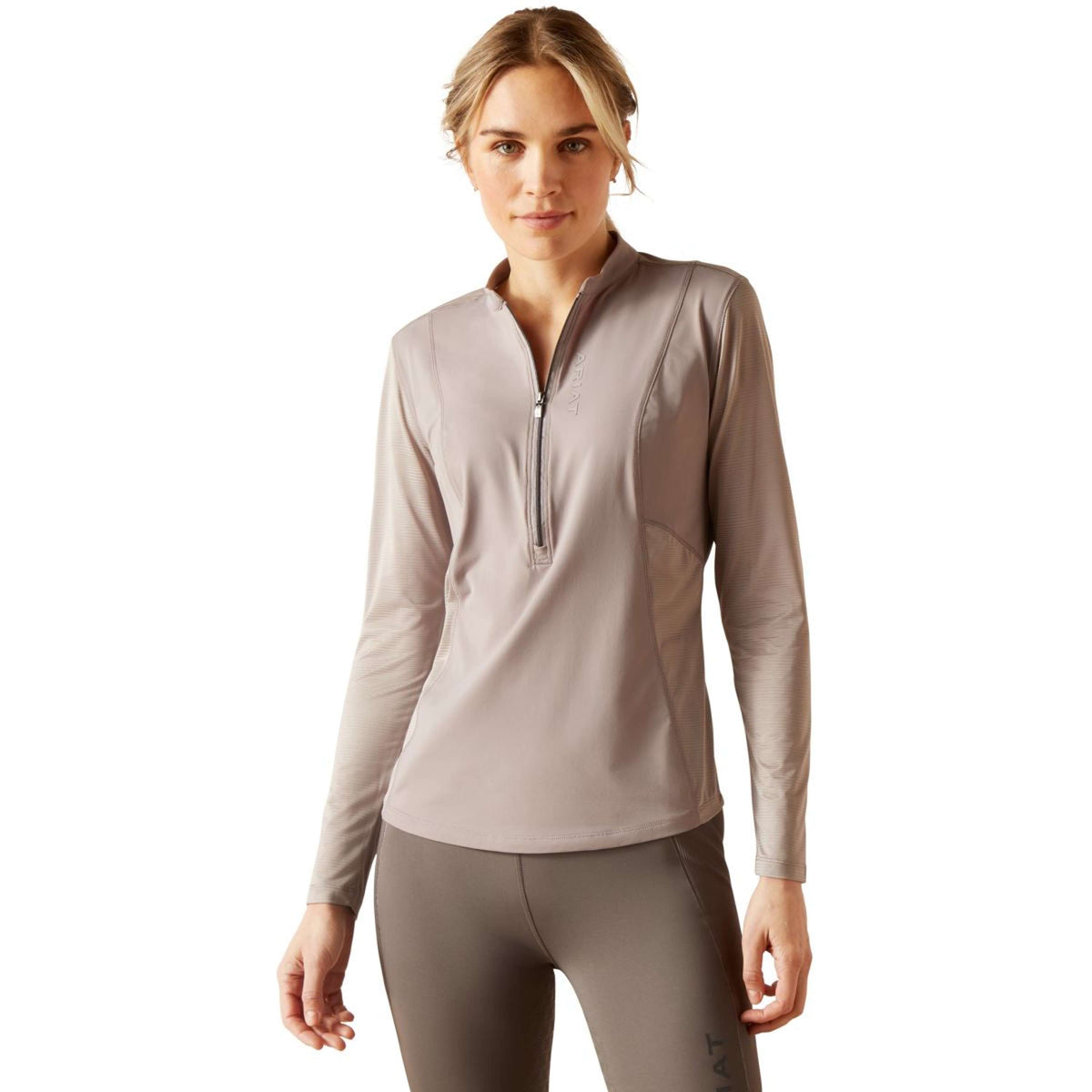 Ariat Base Layer Breathe 1/4 Rermeture Éclair Zinc