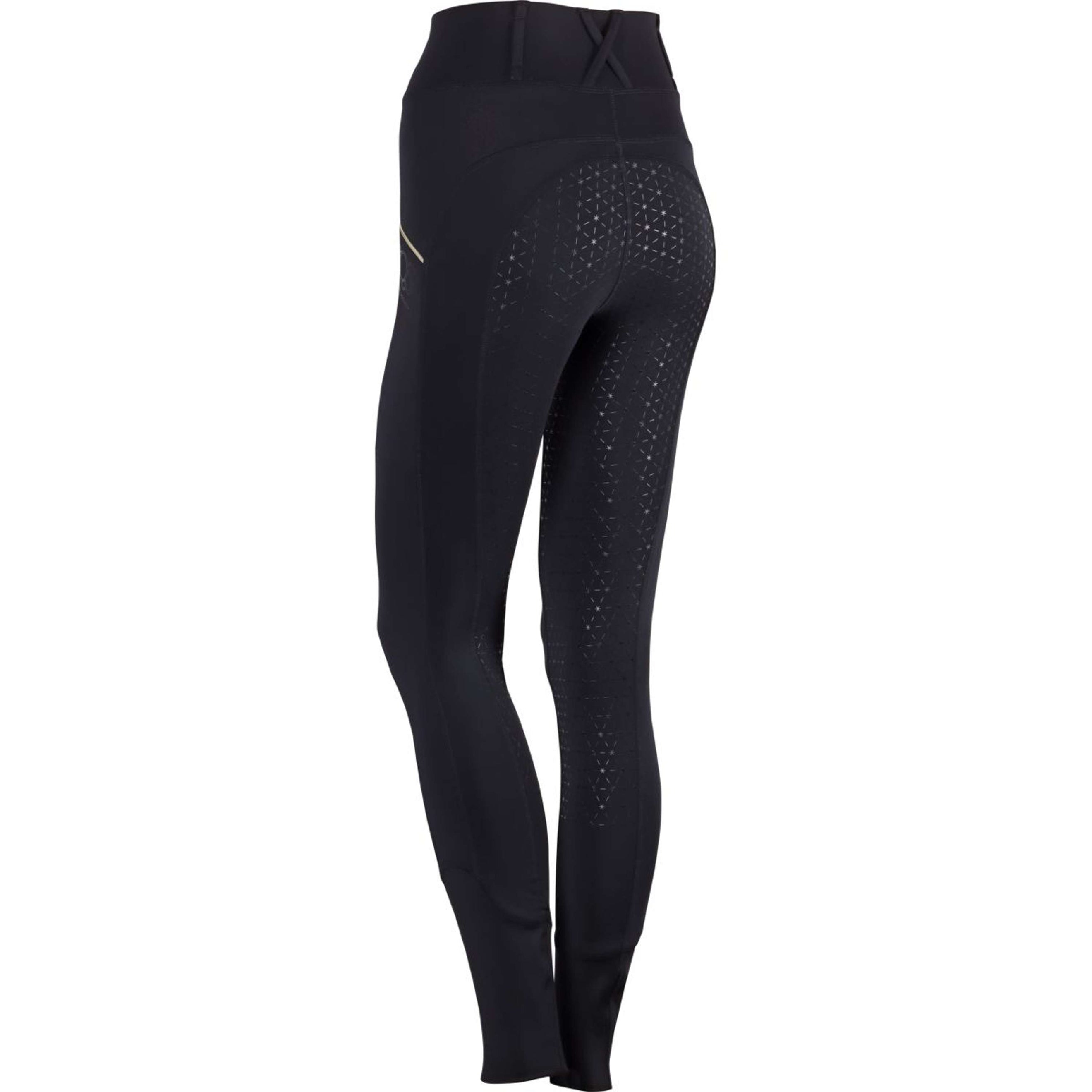 Harry's Horse Pantalon d'Équitation Leogang Full Grip Jet Black