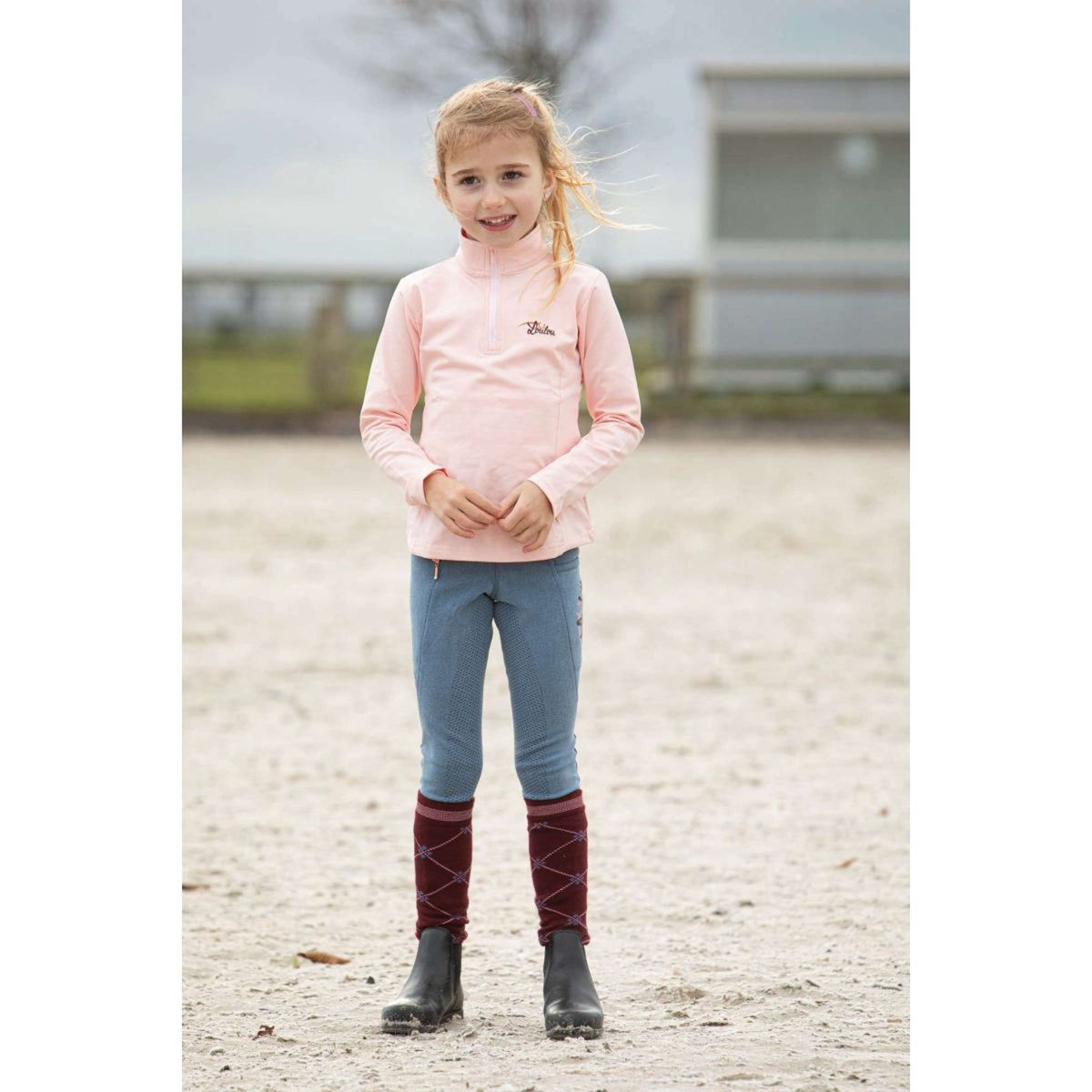 Harry's Horse Chemise LouLou Sölden Longues Manches Argent/Rose