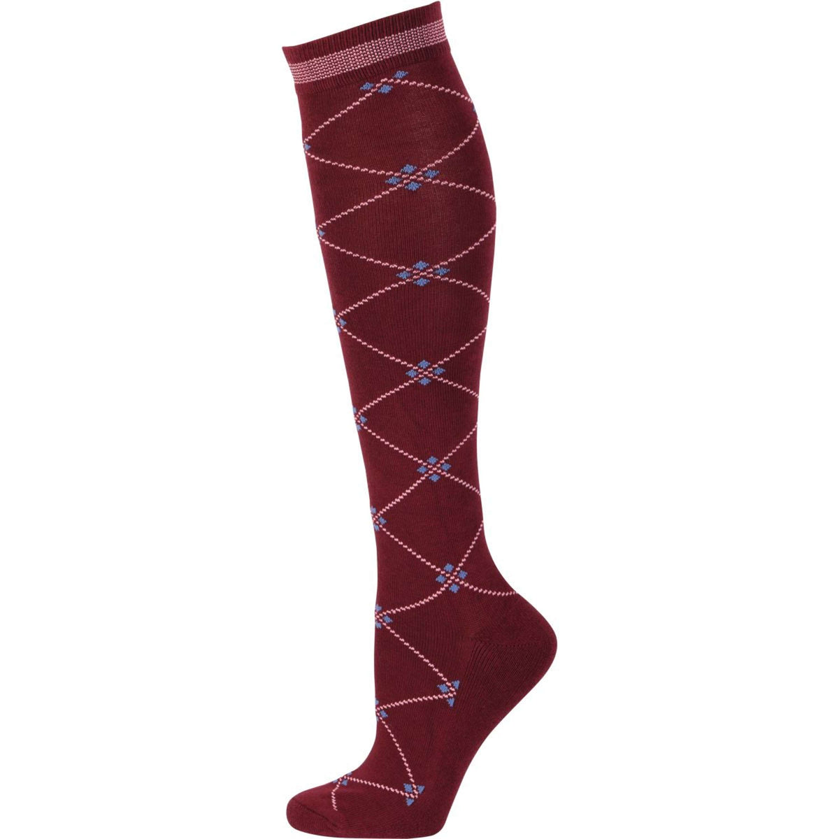 Harry's Horse Chaussettes Hollersbach Maroon Red