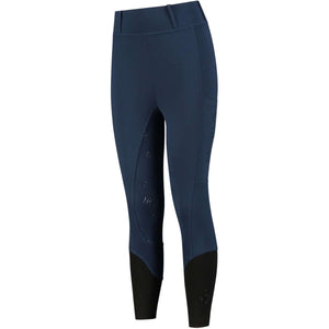 Mrs. Ros Legging d'Équitation Romee Mini Softshell Marin