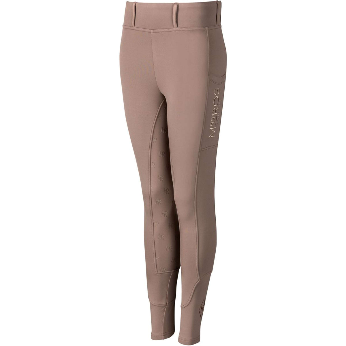 Mrs. Ros Legging d'Équitation Romee Mini Softshell Taupe