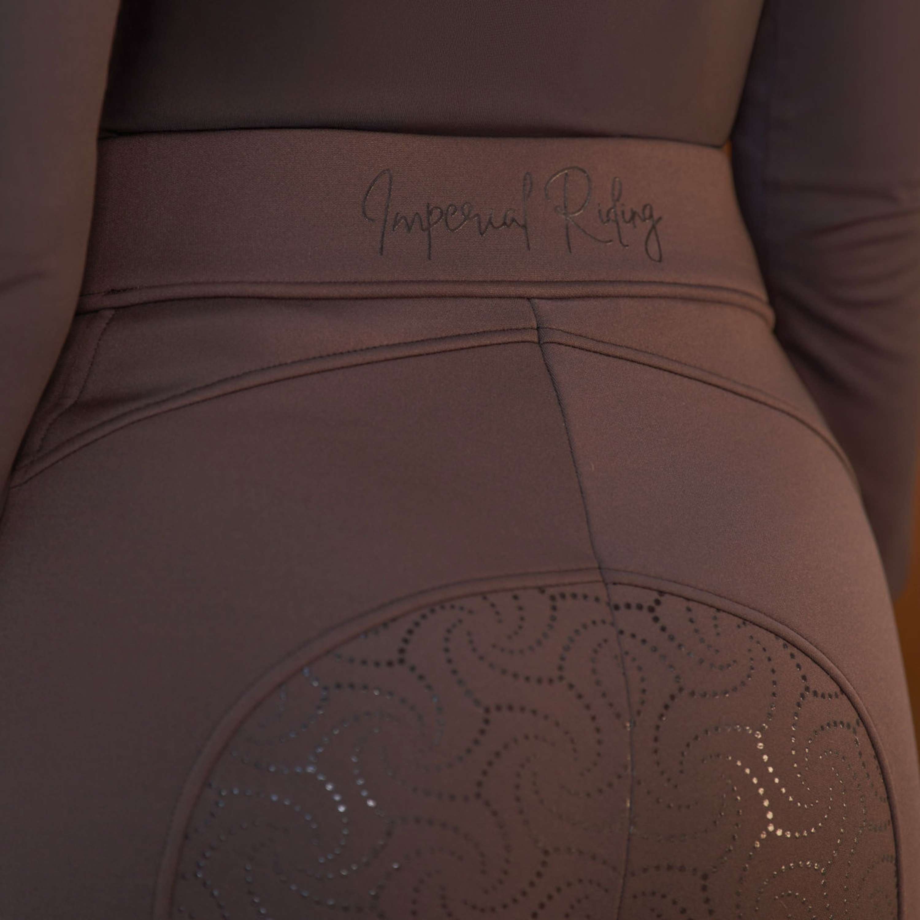 Imperial Riding Legging d'Équitation IRHTeddy Full Grip Chocolat