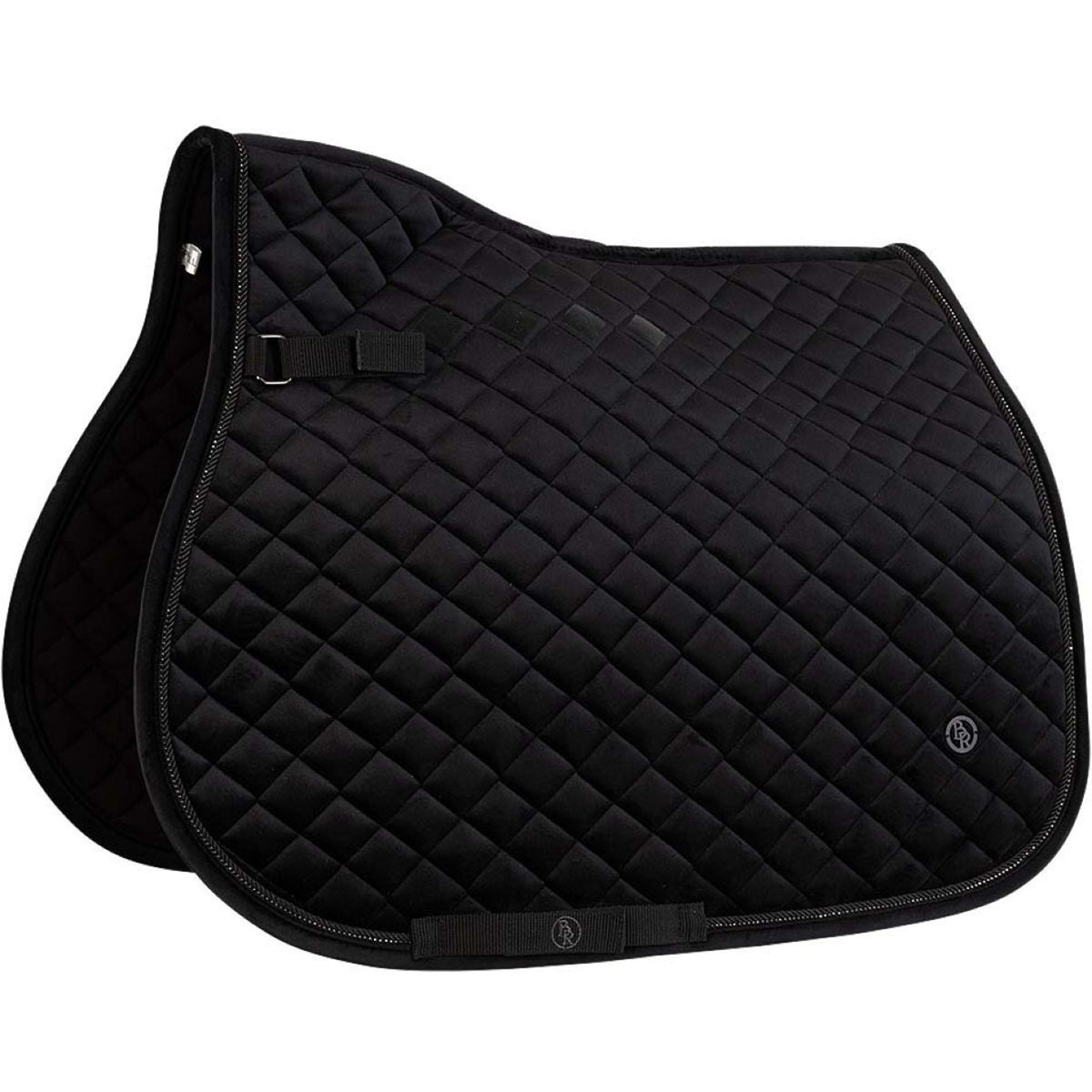 BR Tapis de Selle Opulence Polyvalent Noir