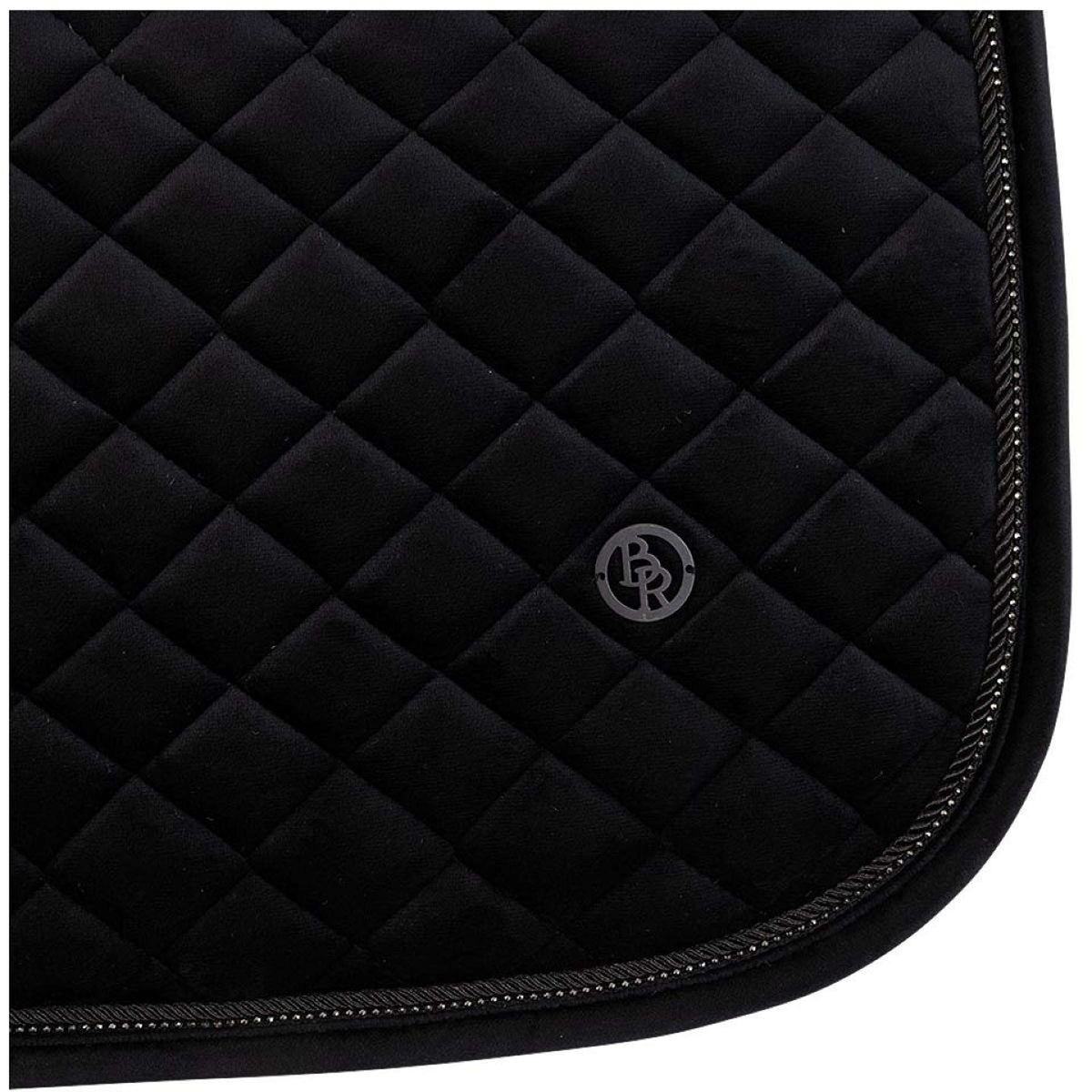 BR Tapis de Selle Opulence Polyvalent Noir