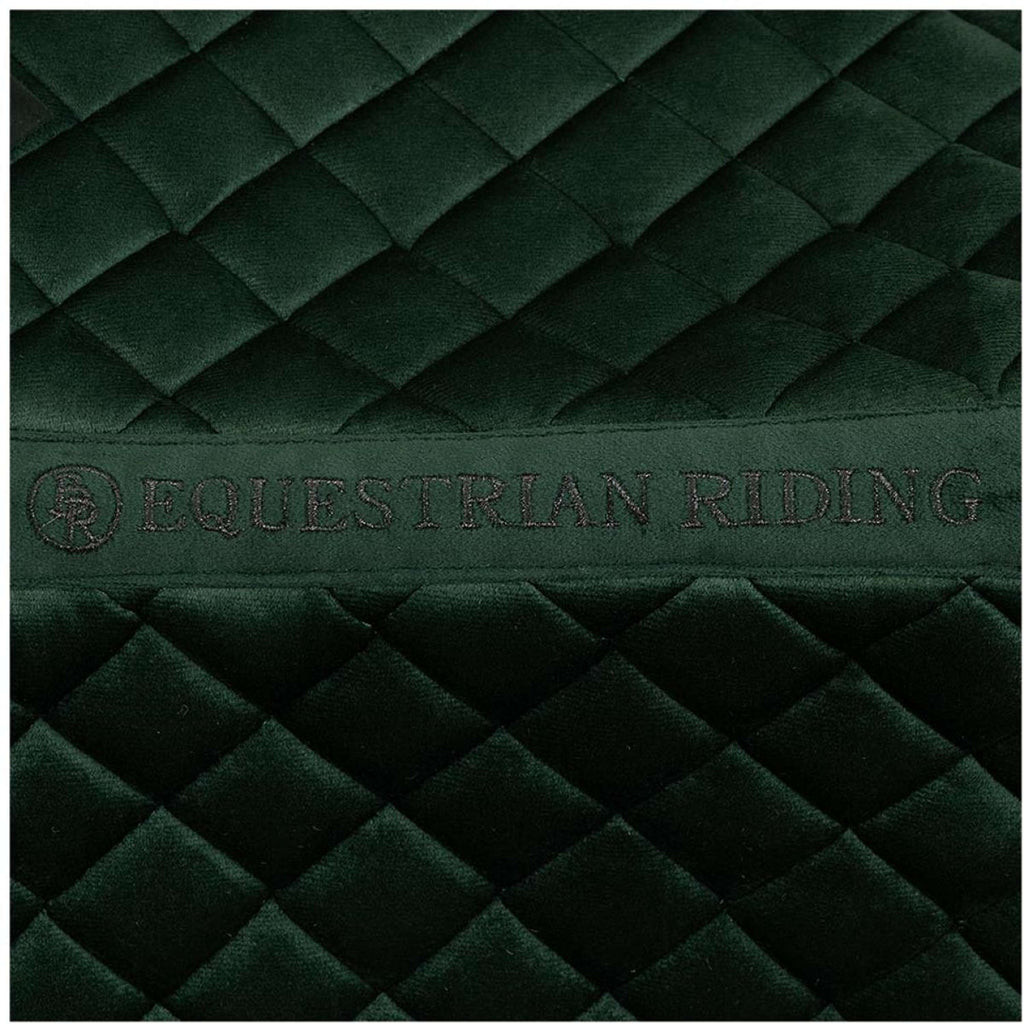 BR Tapis de Selle Opulence Polyvalent Jungle Green