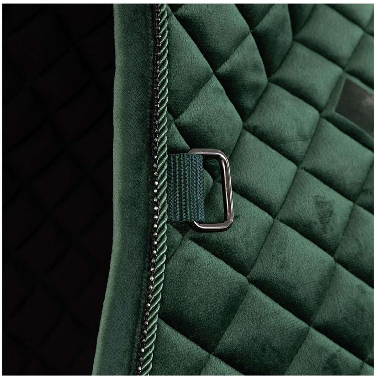 BR Tapis de Selle Opulence Polyvalent Jungle Green