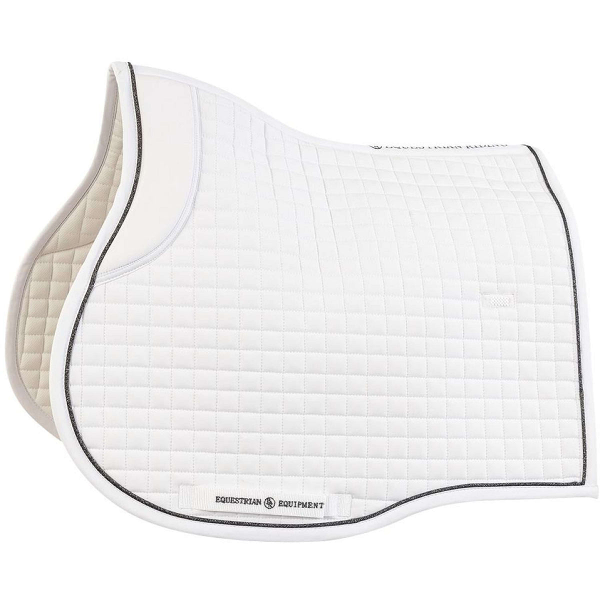 BR Tapis de Selle Trentino Polyvalent Blanc