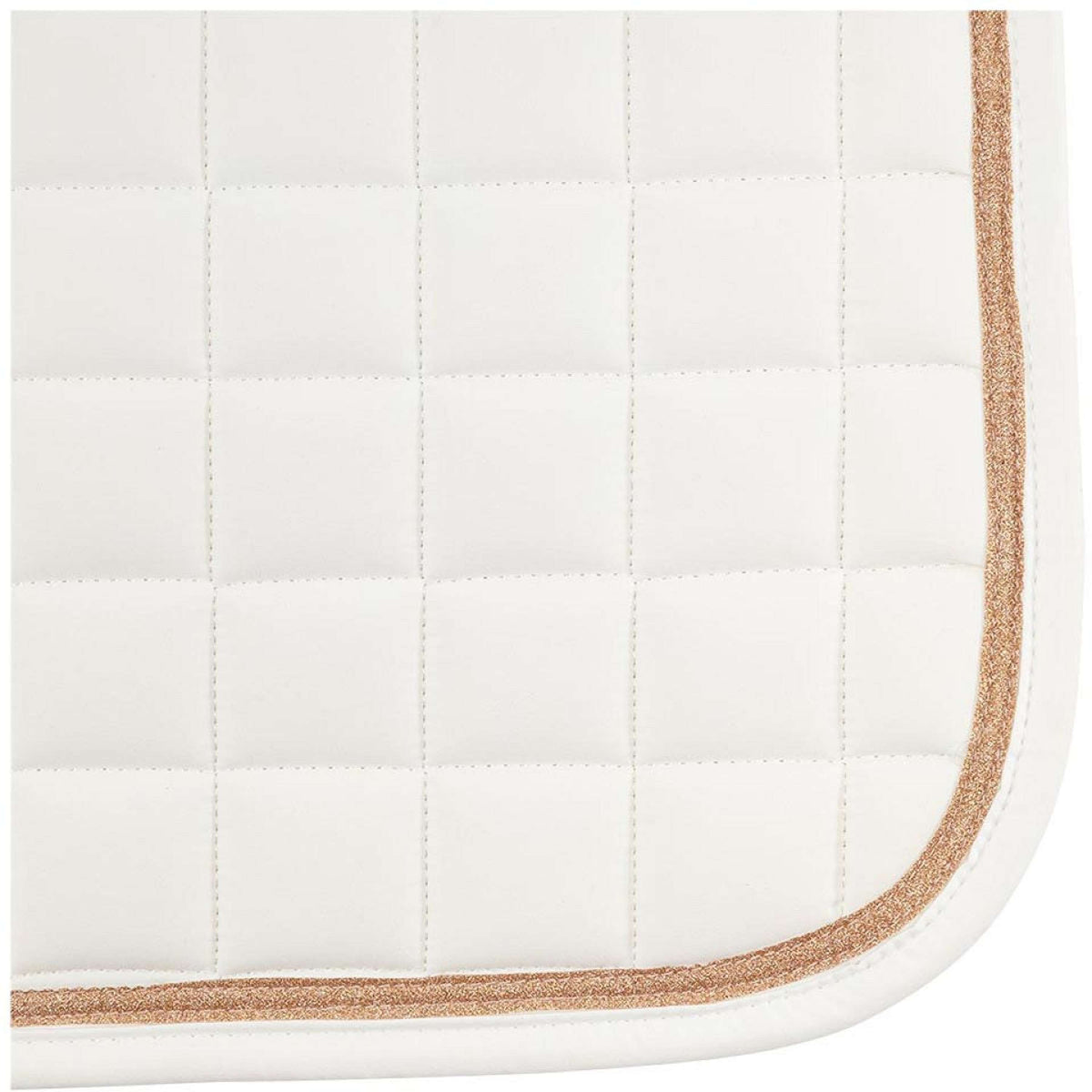 BR Tapis de Selle Liverpool Dressage Blanc