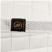 BR Tapis de Selle Liverpool Dressage Blanc