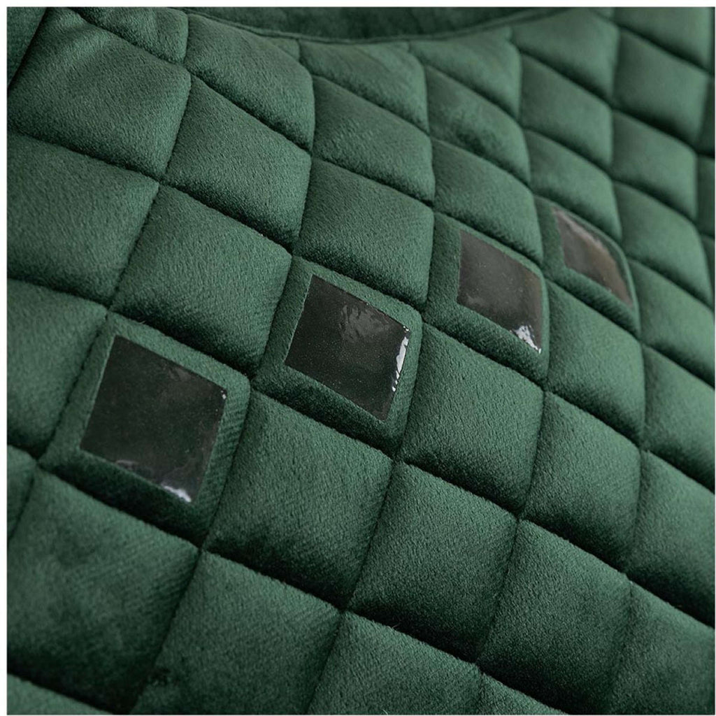 BR Tapis de Selle Opulence Dressage Jungle Green