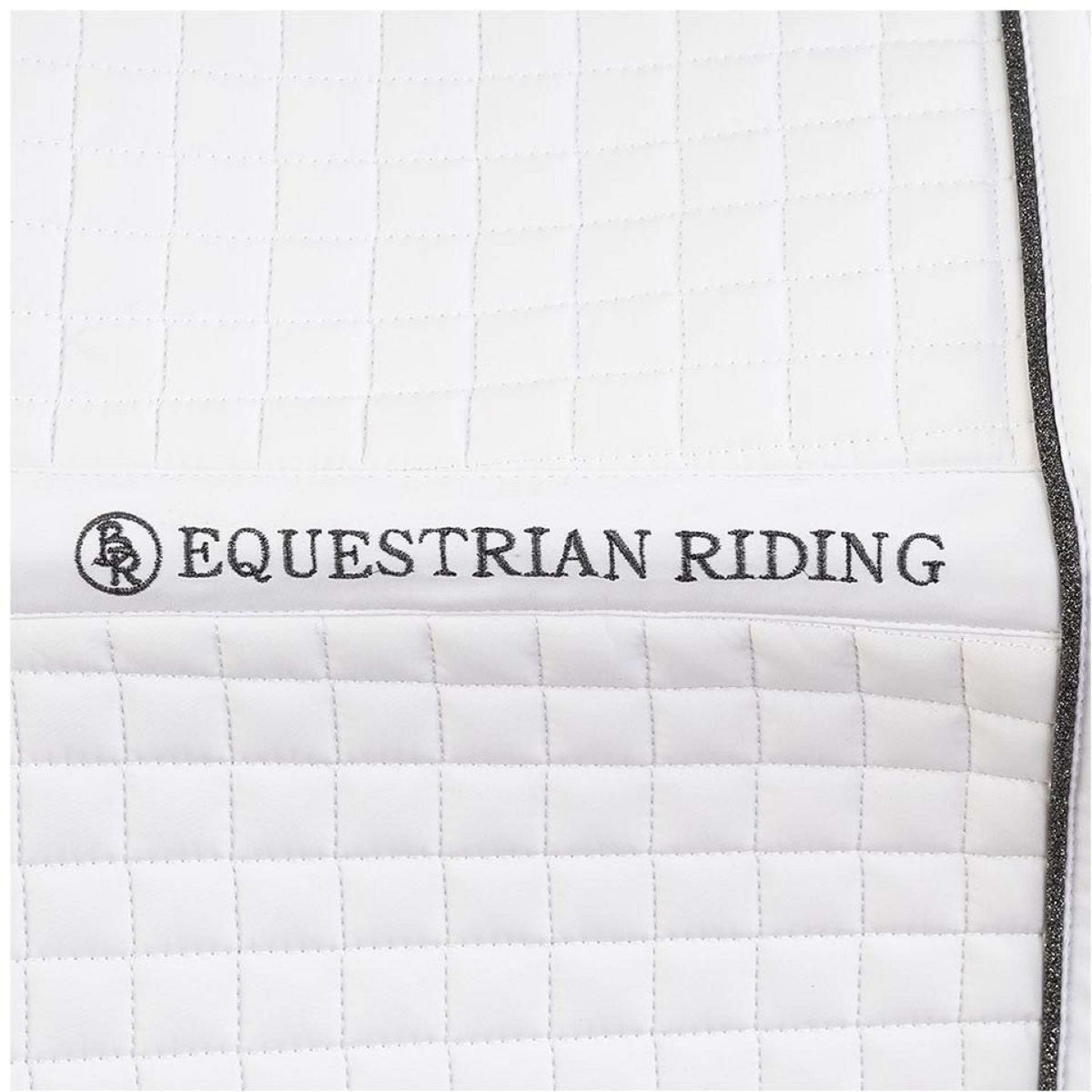 BR Tapis de Selle Trentino Dressage Blanc