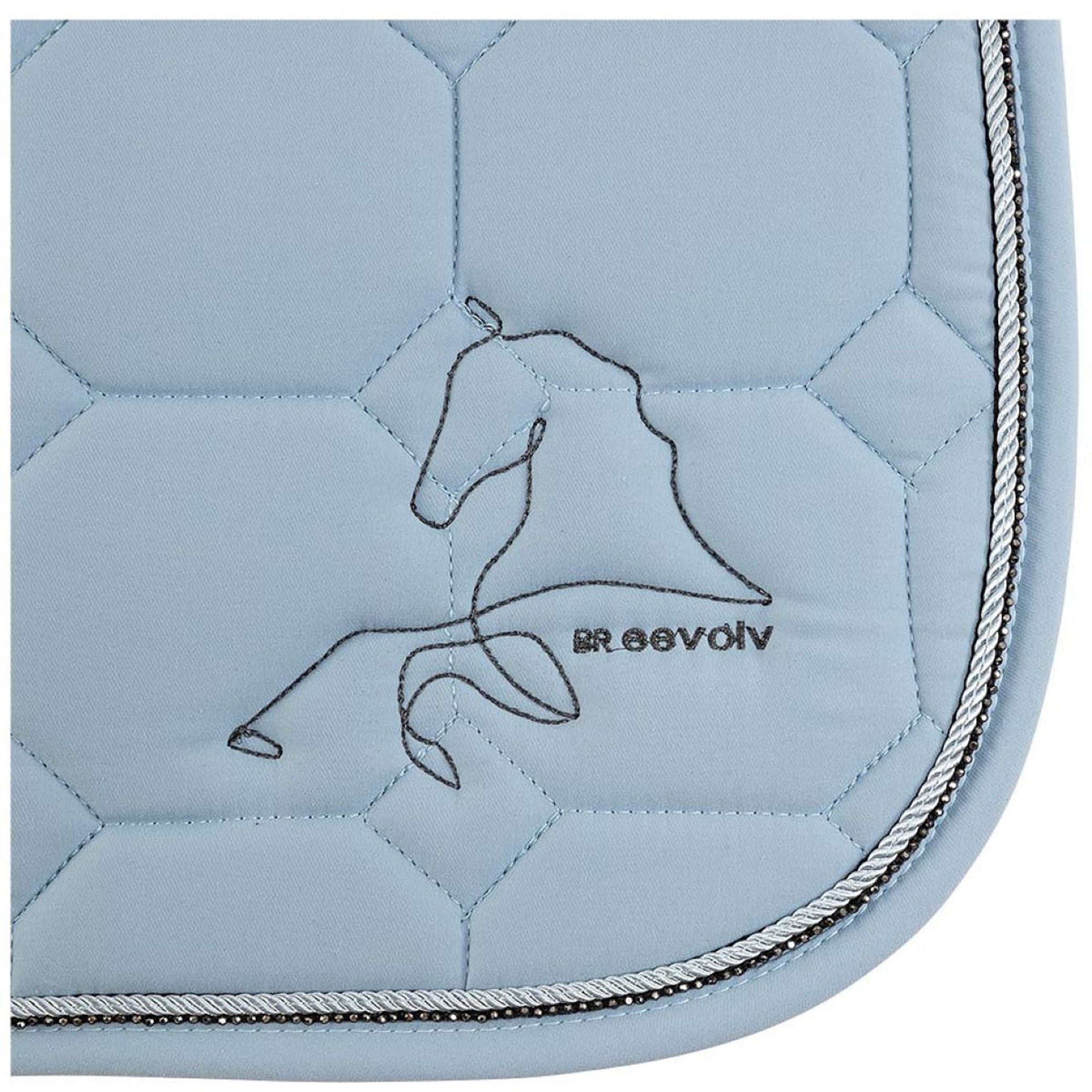 BR Tapis de Selle AW25 Eevolv Juliet Dressage Ashley Blue