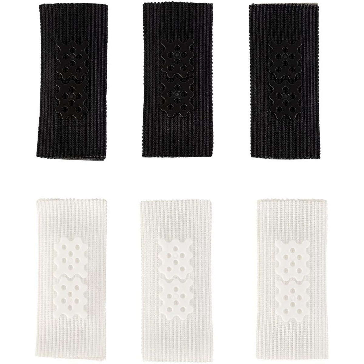 BR système de numéros de départ Jeu de 3 Blanc/Noir