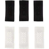 BR système de numéros de départ Jeu de 3 Blanc/Noir