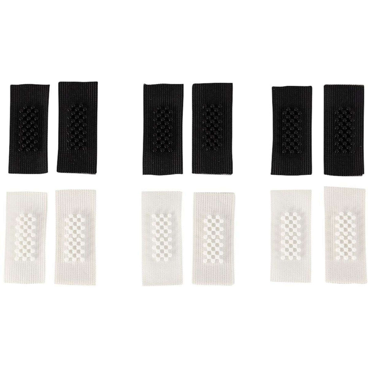 BR système de numéros de départ Jeu de 3 Blanc/Noir