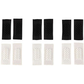 BR système de numéros de départ Jeu de 3 Blanc/Noir