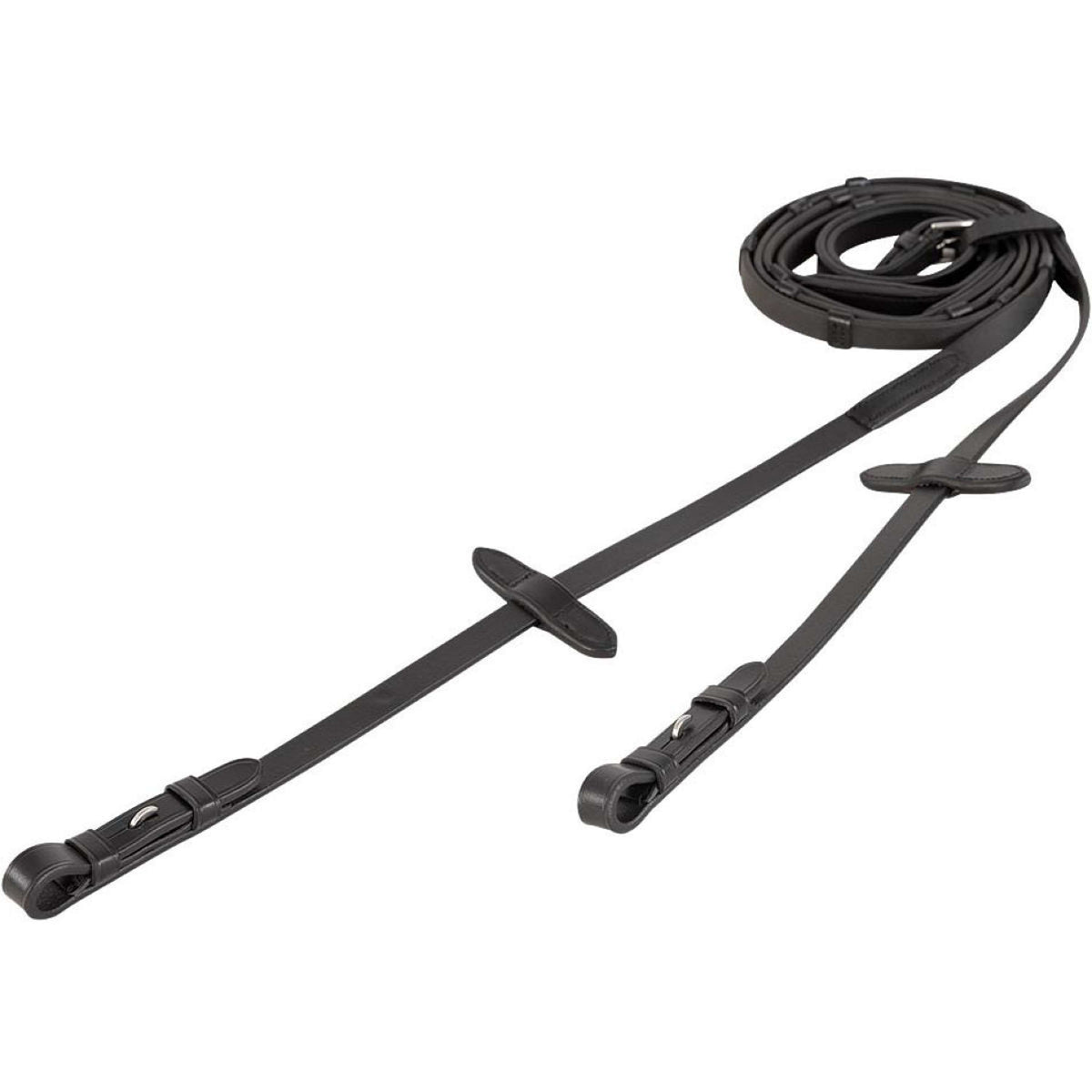 BR Rênes Biothane Cinderford Noir/Argent