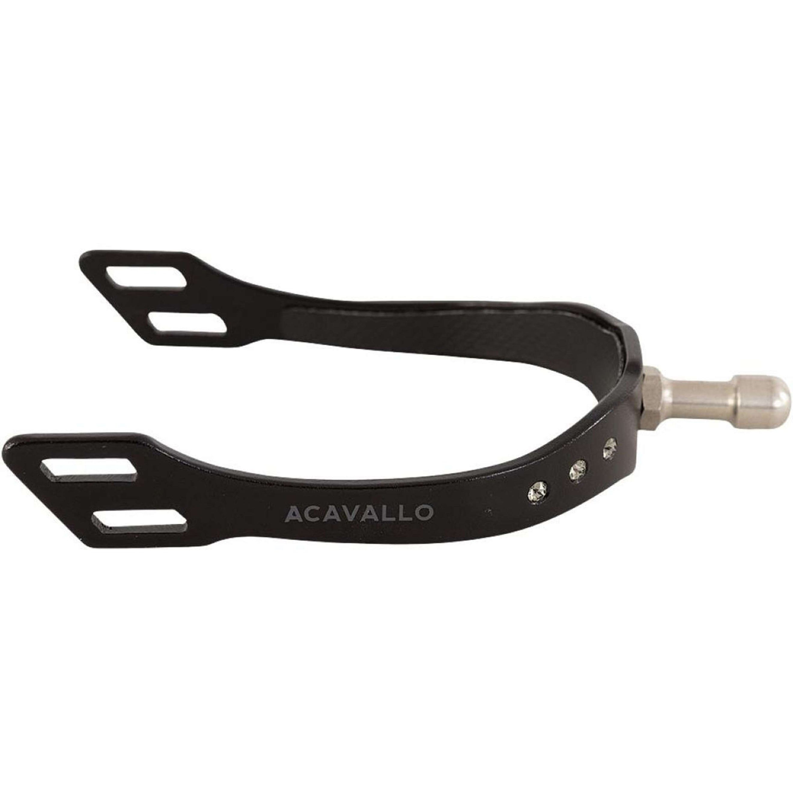 Acavallo Eperons Arena Aluplus 2.0 Special Edition Noir