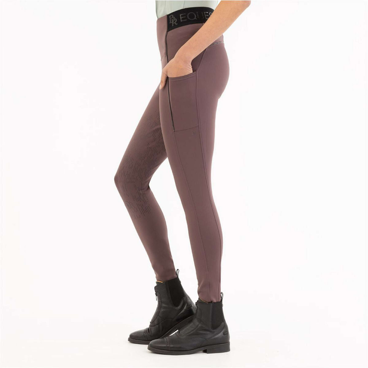 BR Legging d'Équitation Ingrid Full Grip Huckleberry