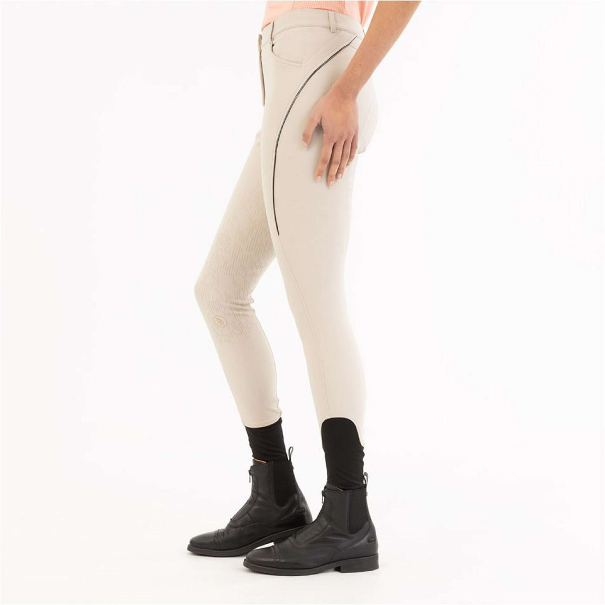 BR Pantalon d'Équitation Ingeborg Full Grip Chateau Grey