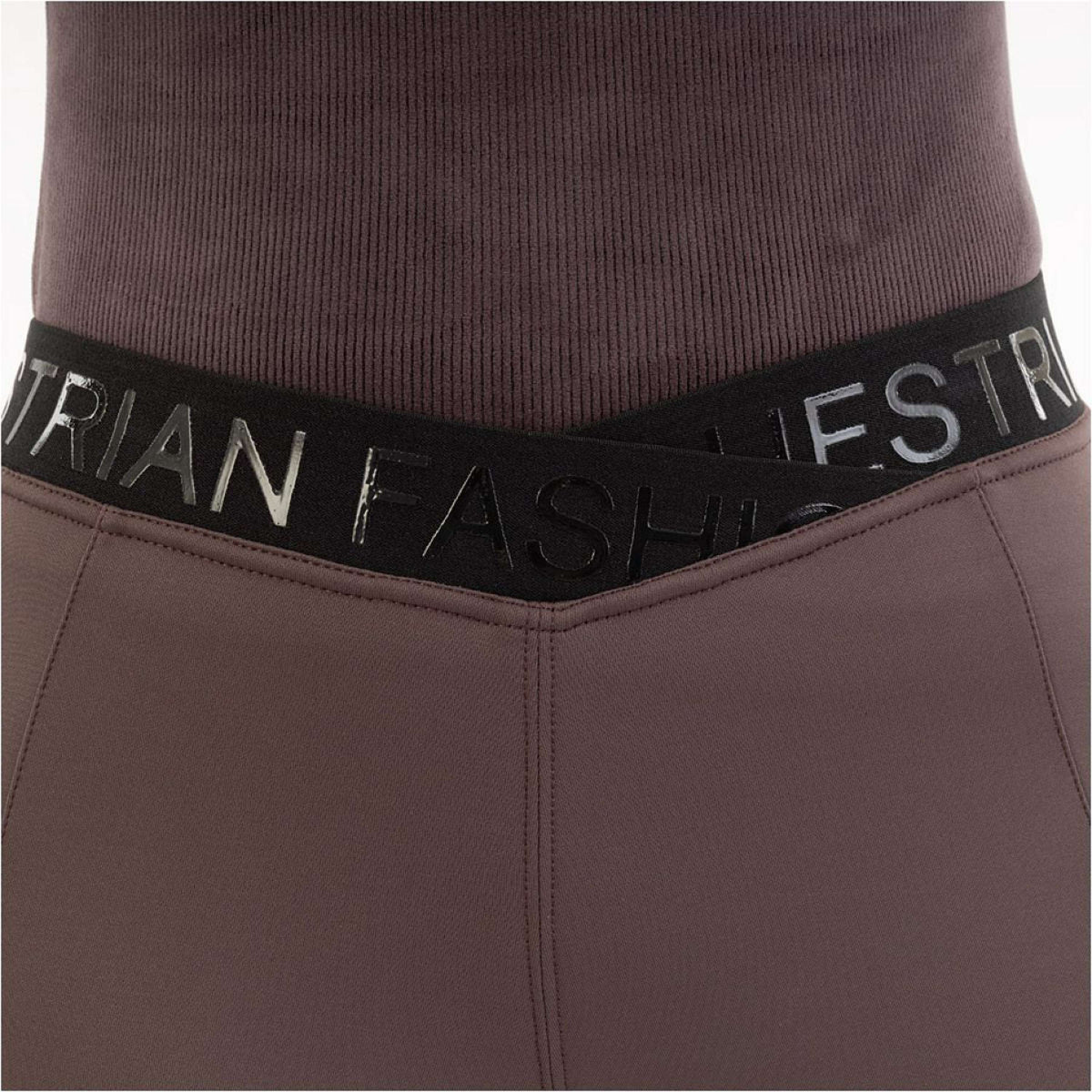 BR Legging d'Équitation AW25 Jesslynn Femme Partie Siege en Silicone Raisin