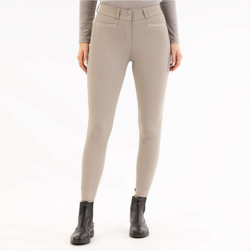 BR Pantalon d'Équitation AW25 Jolijn Femme Partie Siege en Silicone Moon Rock BR Pantalon d'Équitation AW25 Jolijn Femme Partie Siege en Silicone Moon Rock